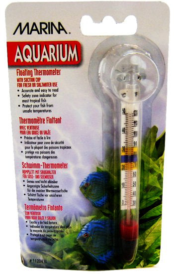 Marina Large Floating Aquarium Thermometer