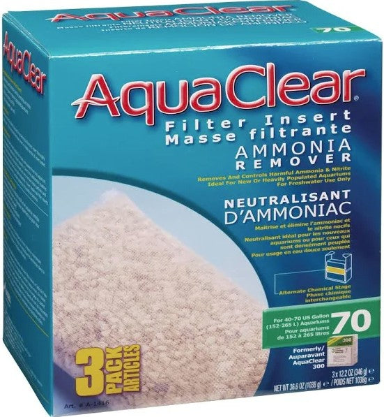 AquaClear Filter Insert Ammonia Remover