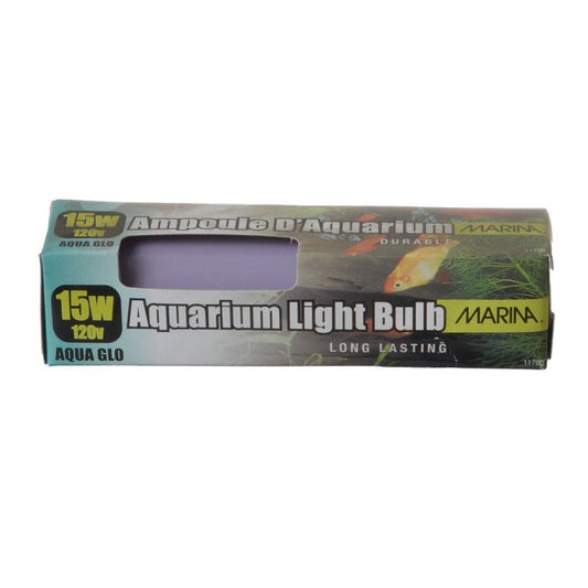 Marina Aqua-Glo Aquarium Light Bulb 15 Watt