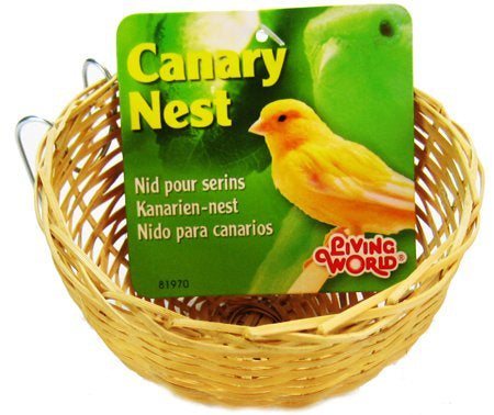 Living World Wicker Canary Nest