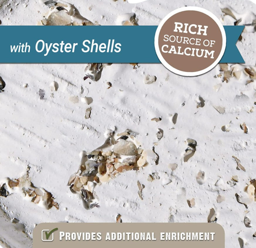 HARI Oyster Shell Mineral Block for Small Birds