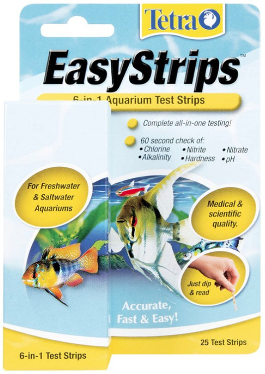 Tetra EasyStrips 6-in-1 Aquarium Test Strips