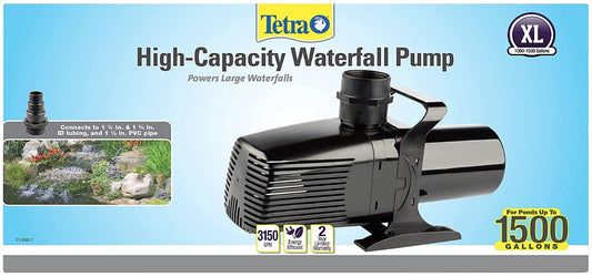 Tetra Pond High Capacity Waterfall Pump for Ponds