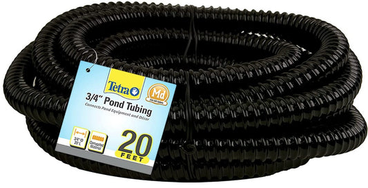 Tetra Pond Corrugated Non-Kink Pond Tubing Black