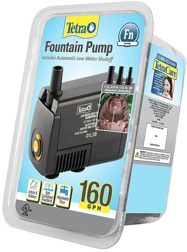 Tetra Pond Statuary Pump with Auto Shut-Off