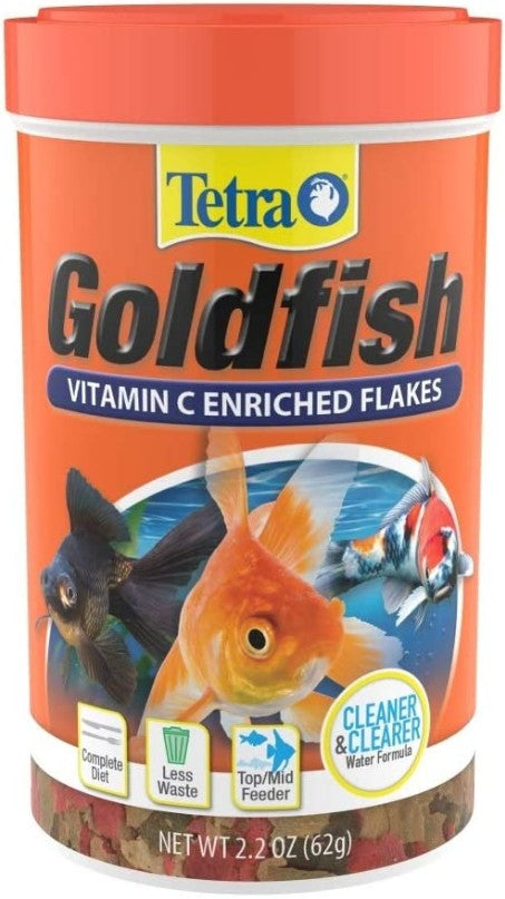 Tetra Goldfish Vitamin C Enriched Flakes