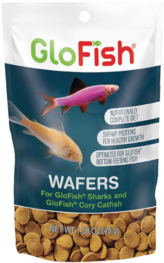 GloFish Cory Wafers Fish Food for GloFish Sharks and Cory Catfish