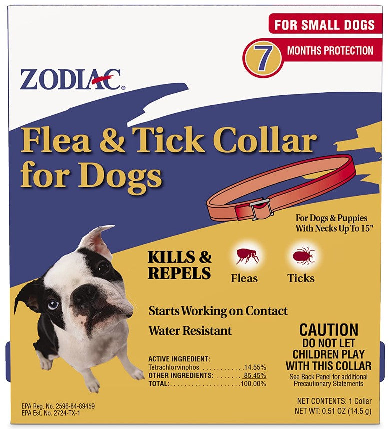 Zodiac Flea and Tick Collar for Small Dogs