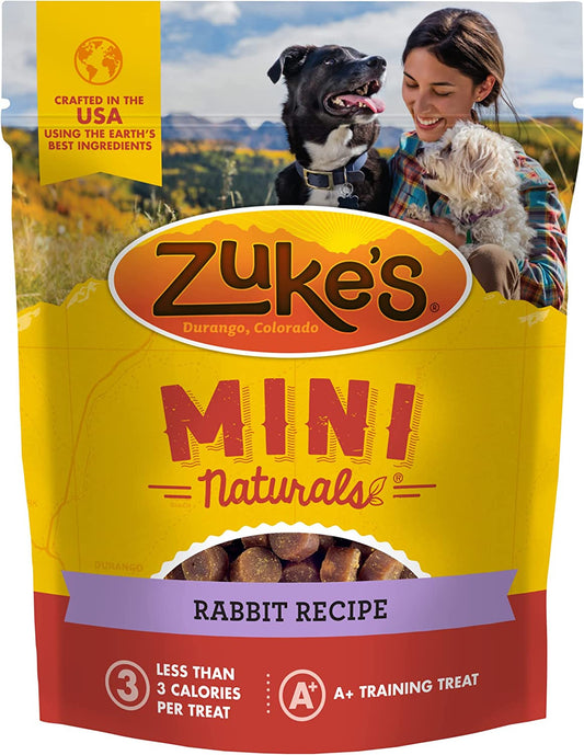 Zukes Mini Naturals Dog Treats Rabbit Recipe