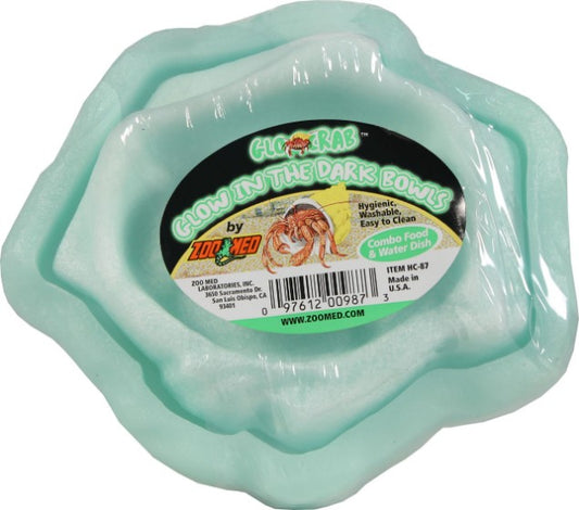 Zoo Med Laboratories Hermit Crab Combo Glow Bowl