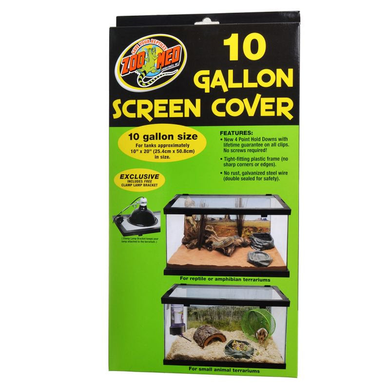 Zoo Med Screen Cover Black for 10 Gallon Terrariums