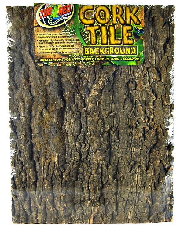 Zoo Med Natural Cork Tile Background for Terrariums