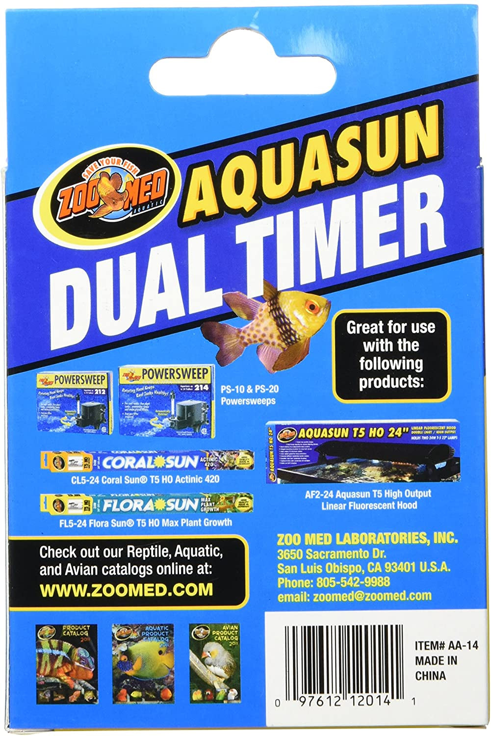 Zoo Med AquaSun Dual Timer