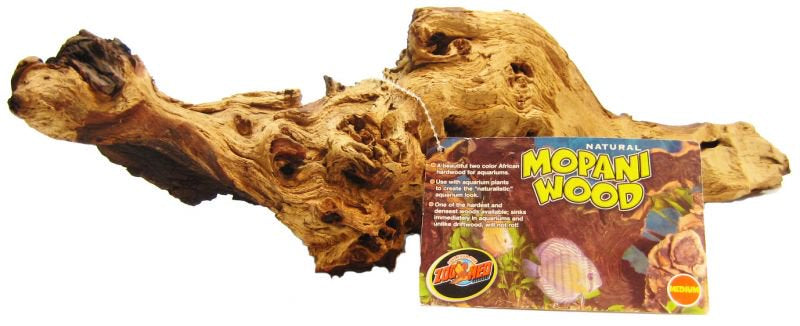 Zoo Med Natural Mopani Wood for Aquariums or Terrariums