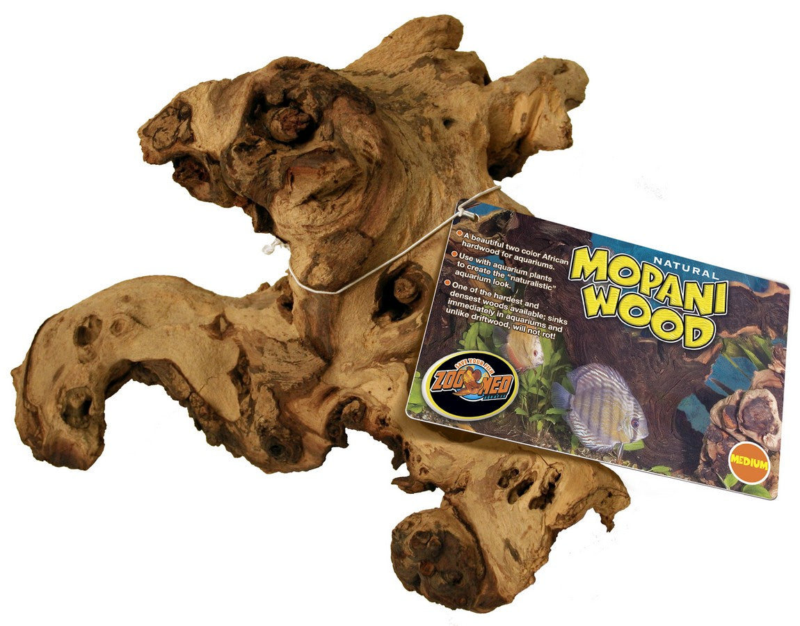 Zoo Med Natural Mopani Wood for Aquariums or Terrariums