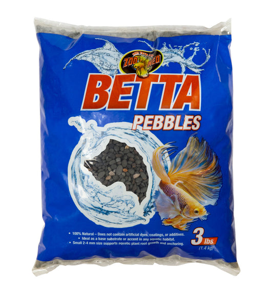 Zoo Med Natural Betta Pebbles Aquarium Substrate