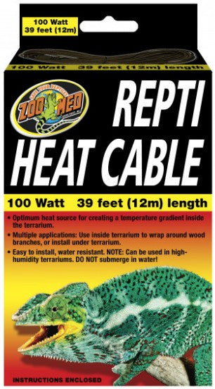 Zoo Med Reptile Heat Cable for Reptile Terrariums