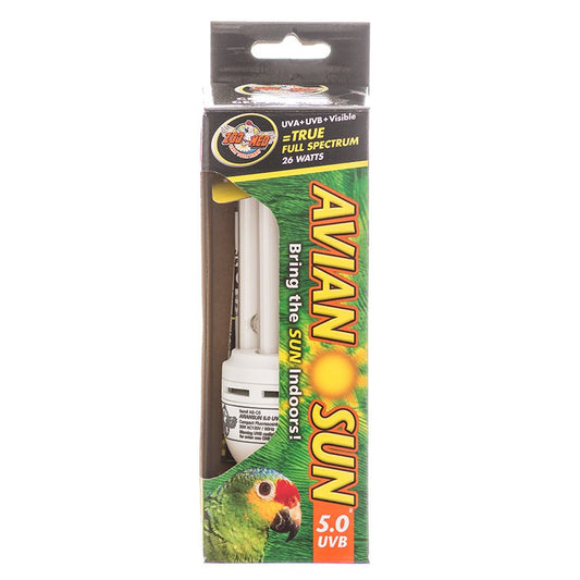 Zoo Med Avian Sun 5.0 UVB Compact Fluorescent Bulb