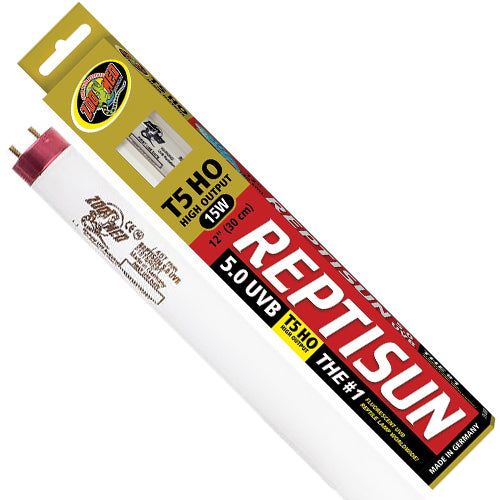 Zoo Med ReptiSun 5.0 UVB T5 HO High Output Fluorescent Bulb