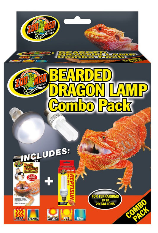 Zoo Med Bearded Dragon Lamp Combo Pack