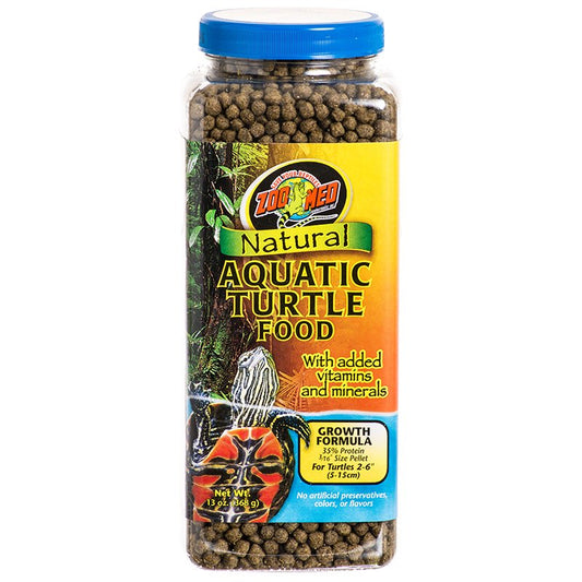 Zoo Med Natural Aquatic Turtle Food Growth Formula