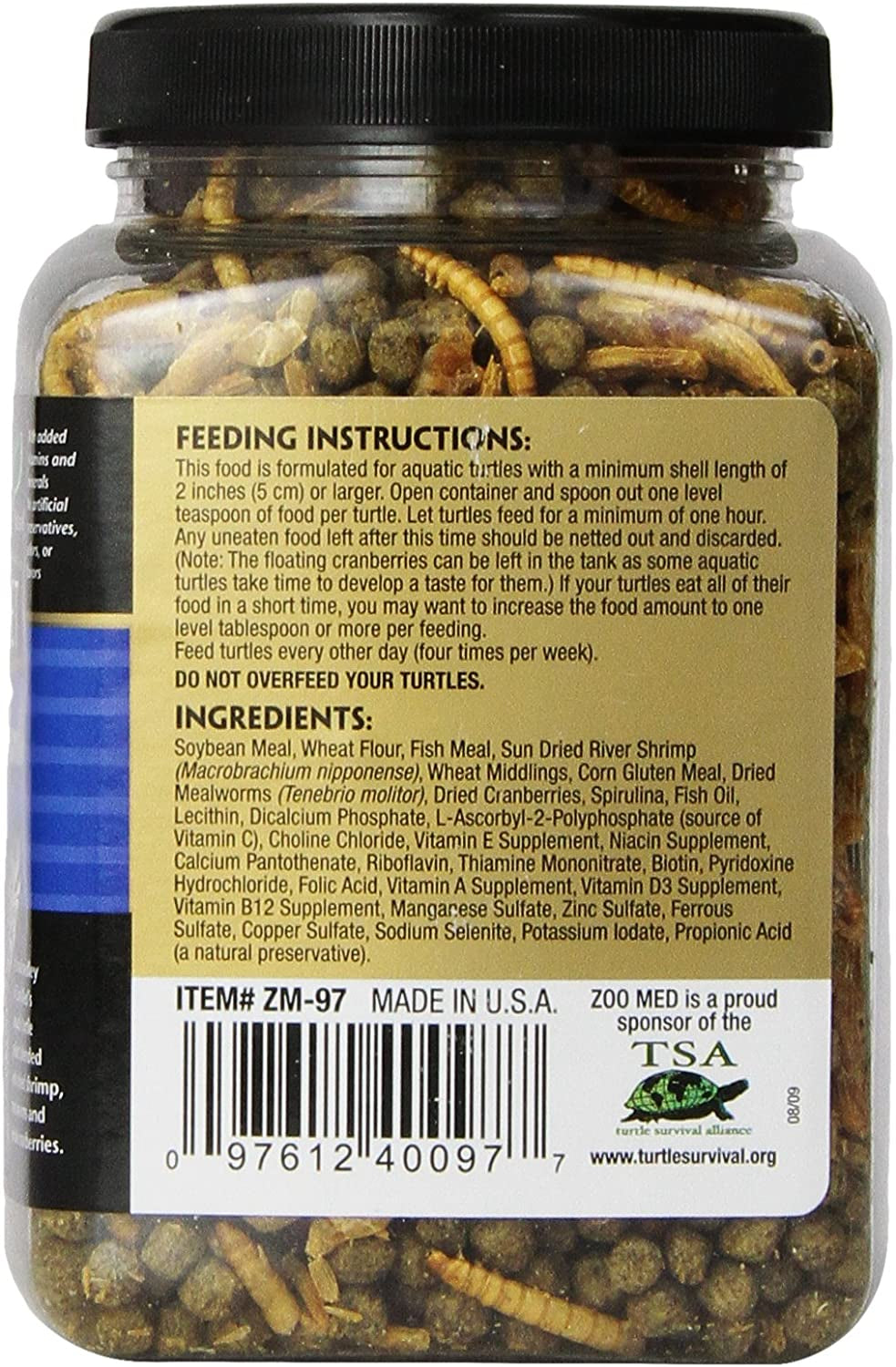 Zoo Med Gourmet Aquatic Turtle Food