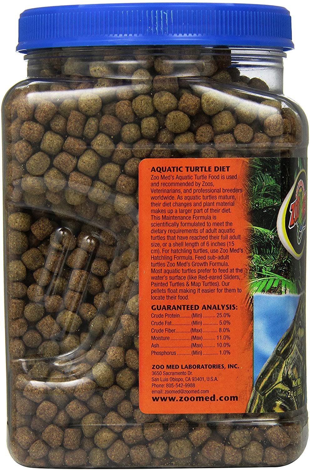 Zoo Med Natural Aquatic Turtle Food Maintenance Formula