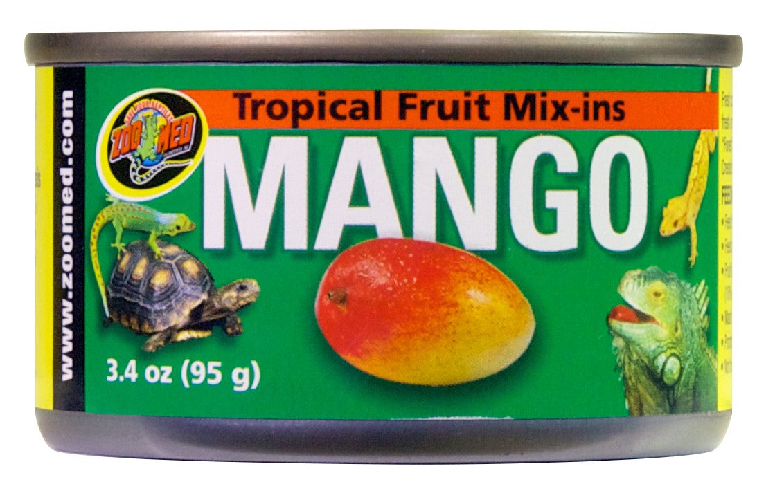 Zoo Med Tropical Fruit Mix-Ins Reptile Food Mango