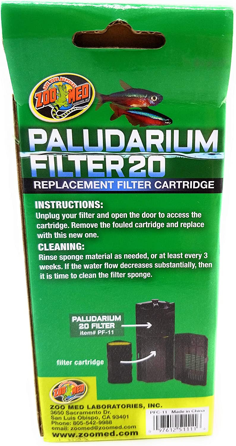 Zoo Med Paludarium 20 Replacement Filter Cartridge