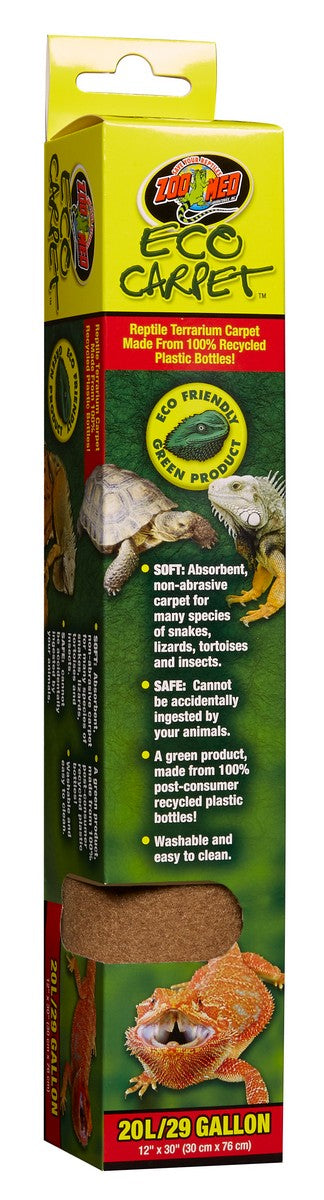 Zoo Med Eco Carpet Reptile Terrarium Carpet Tan