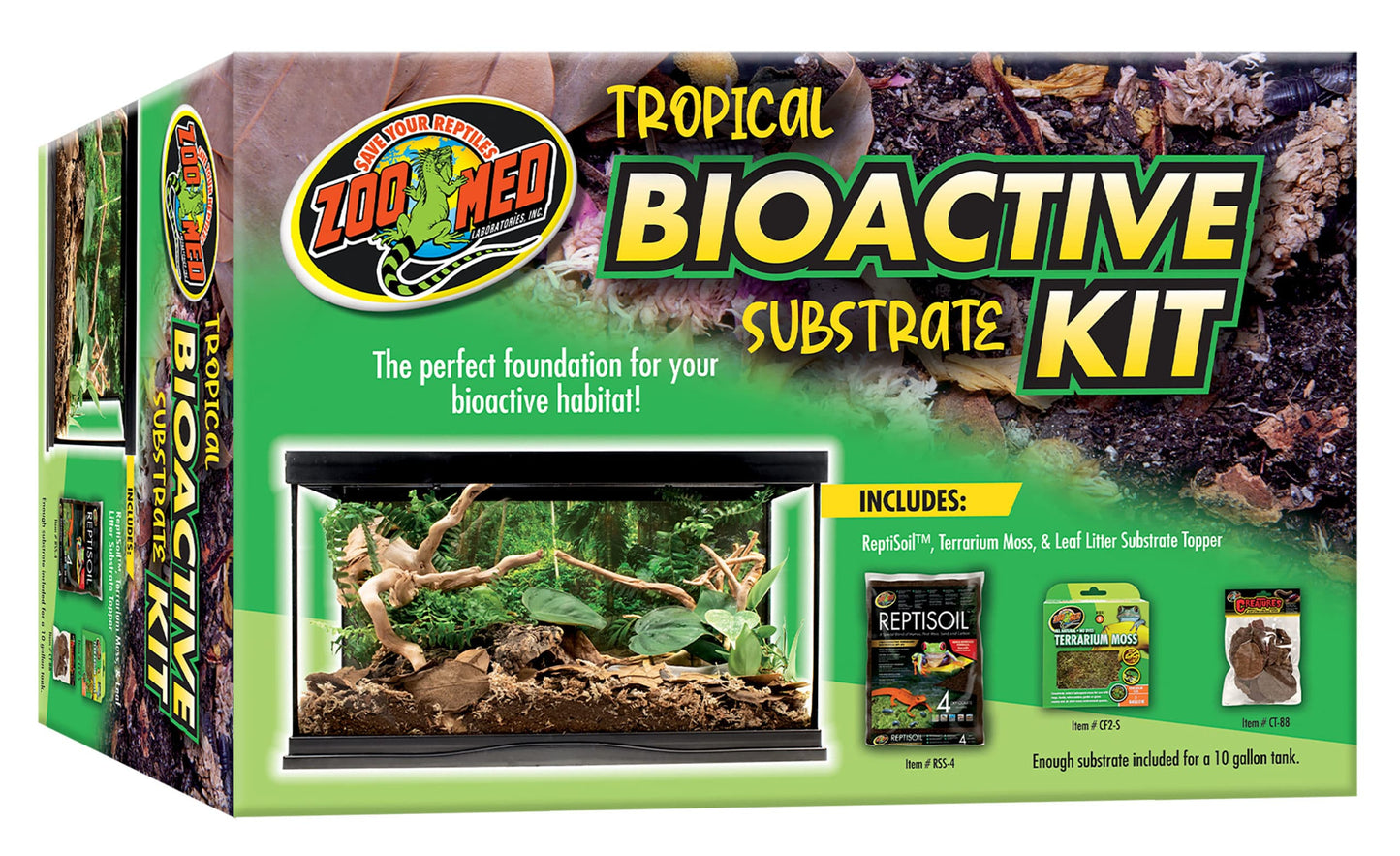 Zoo Med Tropical Bioactive Substrate Kit