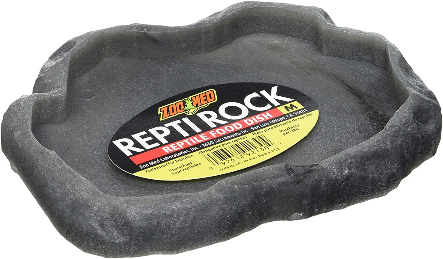 Zoo Med Repti Rock Reptile Food Dish