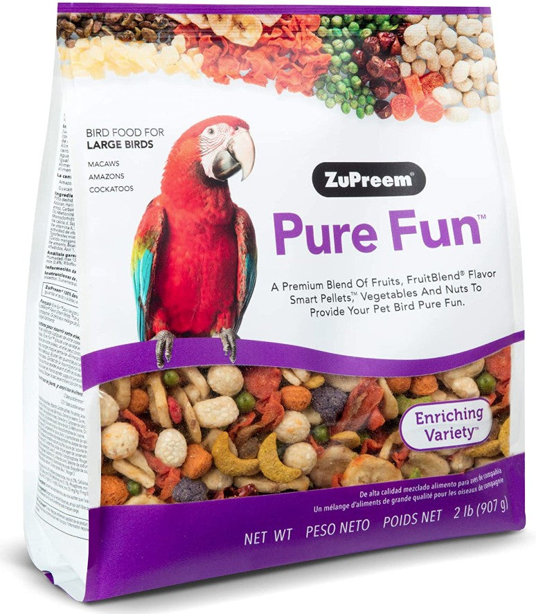 ZuPreem Pure Fun Enriching Variety Seed for Large Birds