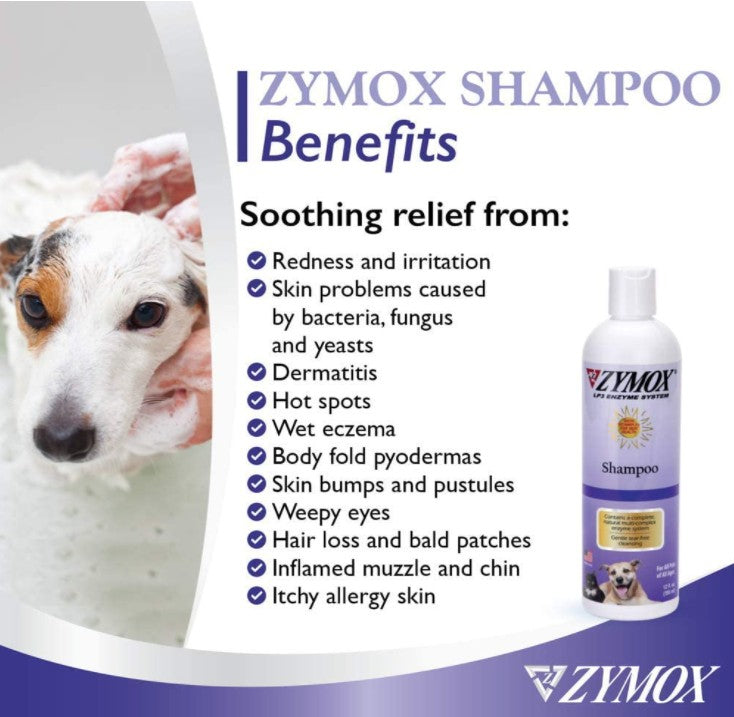 Zymox Shampoo with Vitamin D3 for Dogs and Cats