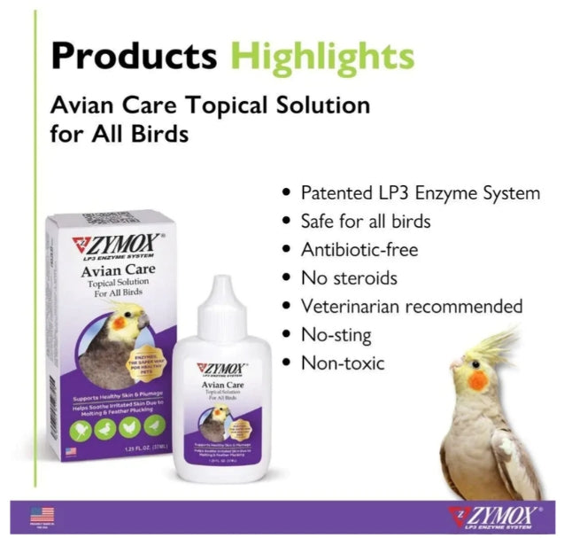 Zymox Avian Care Topical Spray for All Birds